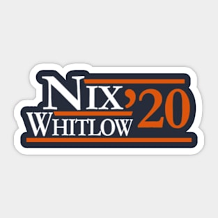 Nix | Whitlow 2020 Sticker